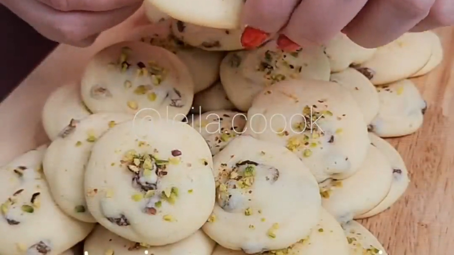 کاملترین رسپی شیرینی  کشمشی