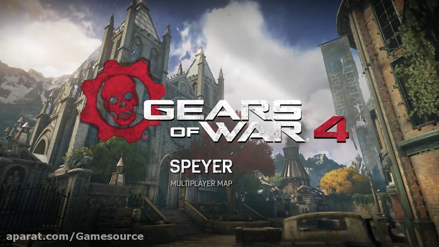 Gears of War 4 - Speyer Multiplayer Map Flythrough