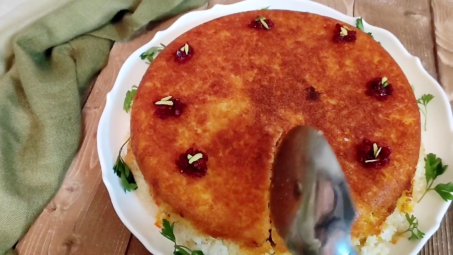 ته چین هویج ، تهچین هویج