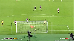 خلاصه بازی وستهام 1-5 آرسنال