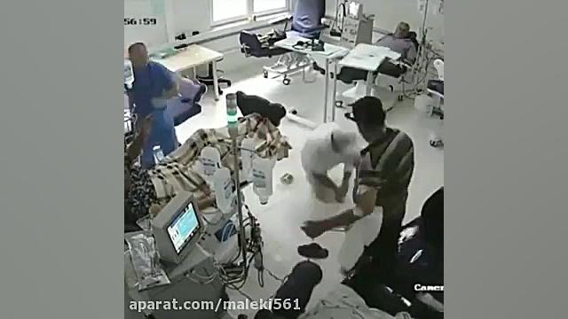 فیلم لو رفته کشته شدن ۴نفر درحادثه دیالیز اهواز استفان کری