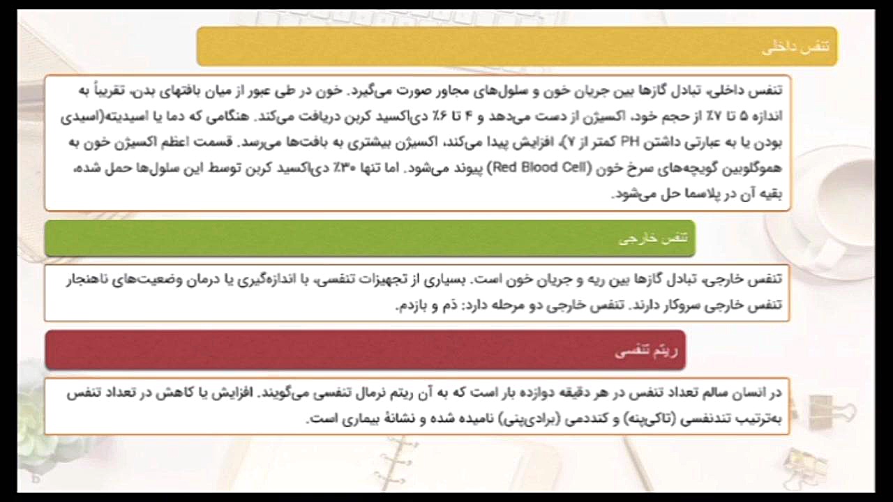 فیزیک در دستگاه تنفسی اندودنتیکس