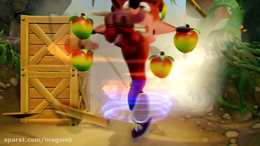 گیم پلی بازی Crash Bandicoot Remastered