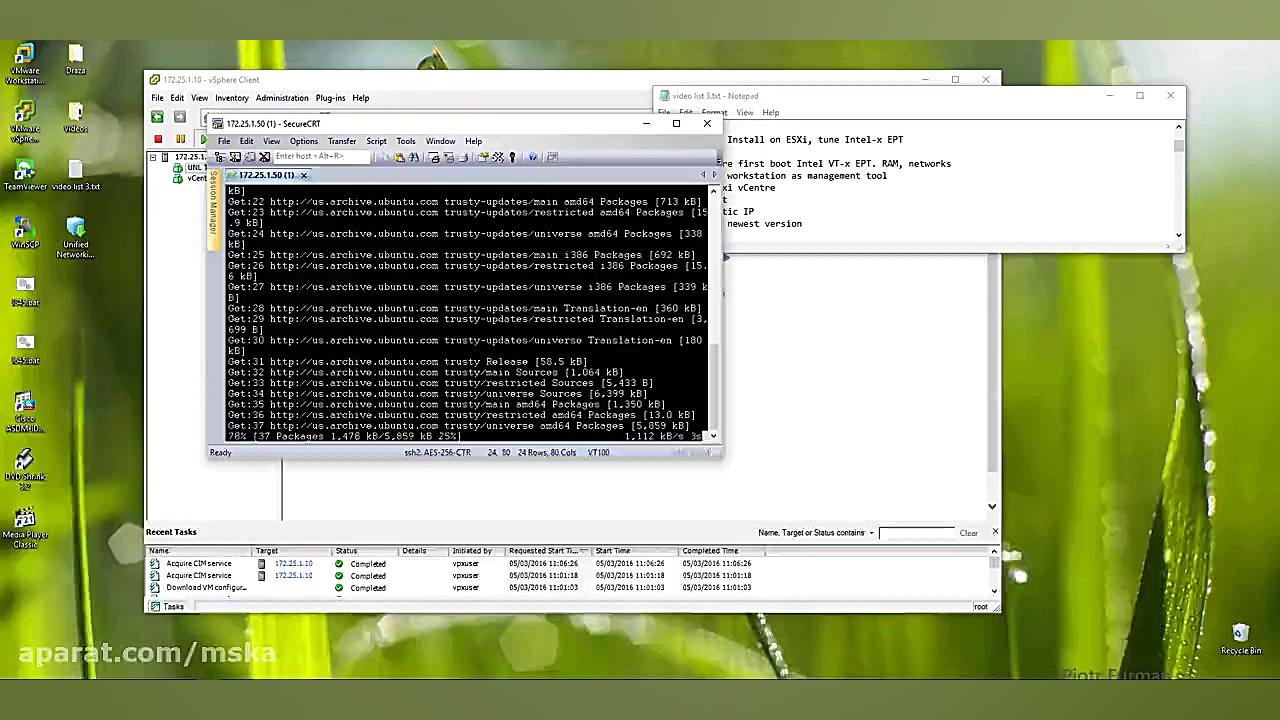 #UNL HowTo Install on ESXi tune Intel x EPT مجید کریمی