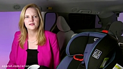 آموزش نصب صندلی نوزاد در خودرو