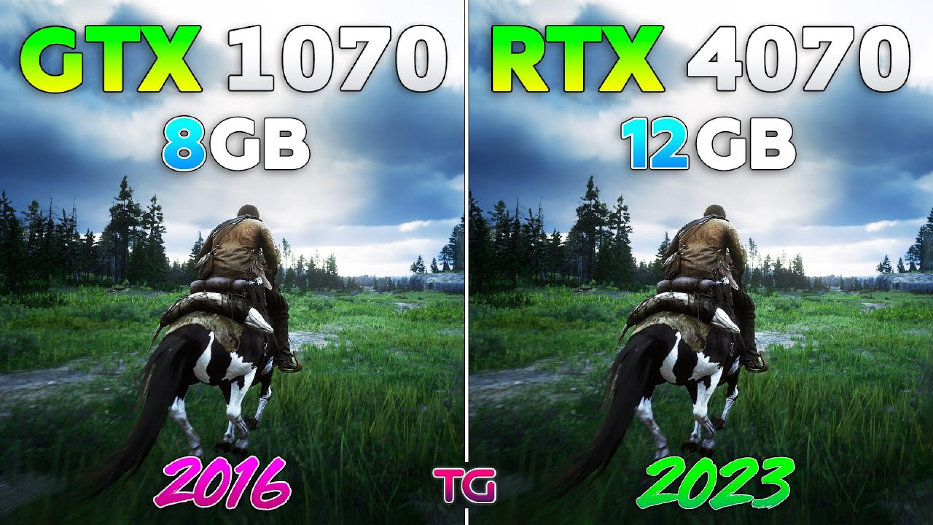 تست گیمینگ GTX 1070 vs RTX 4070 مزوتراپی