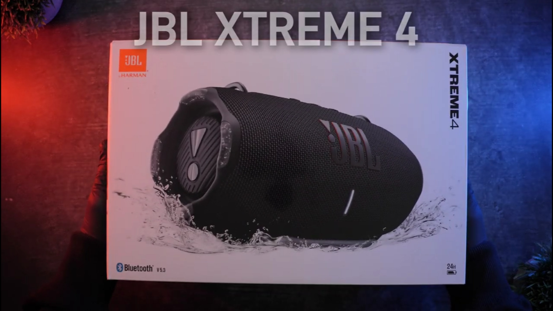 جعبه گشایی جی بی ال اکستریم | JBL Xtreme 4 رفع افتادگی پلک