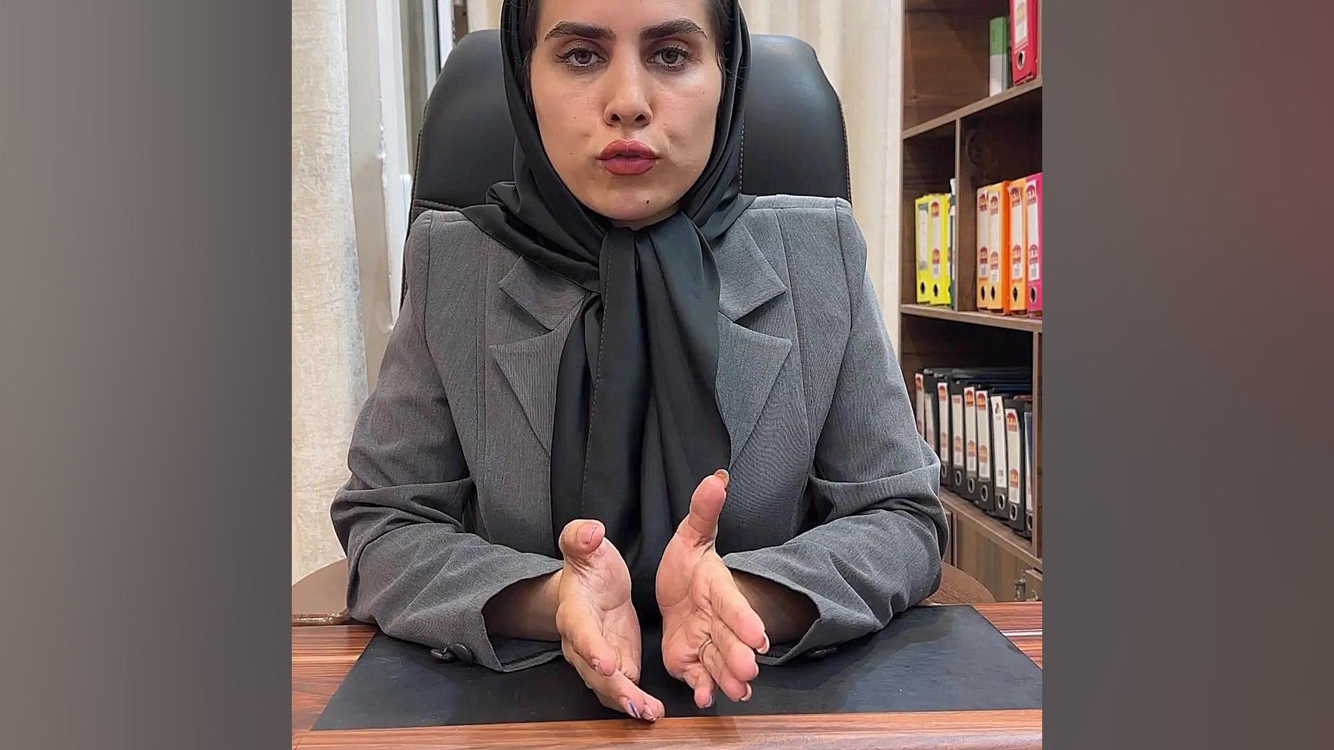 کلاهبرداری اینترنتی وکیل پایه یک دادگستری فاطمه قربانی