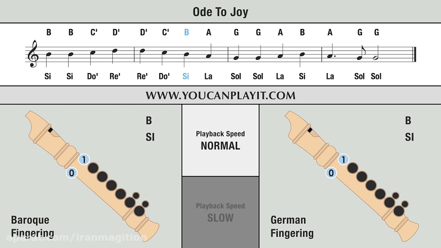 Ode to Joy Recorder Karate Black Belt