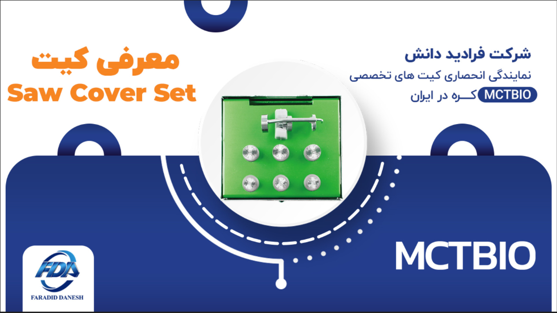 معرفی کیت Saw Cover Set MCTBIO زمان61ثانیه