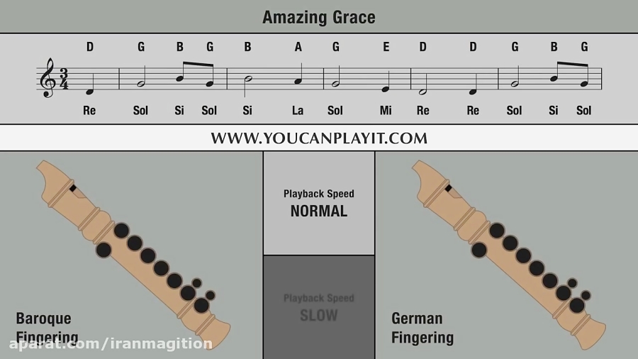 Amazing Grace Recorder Karate Brown Belt