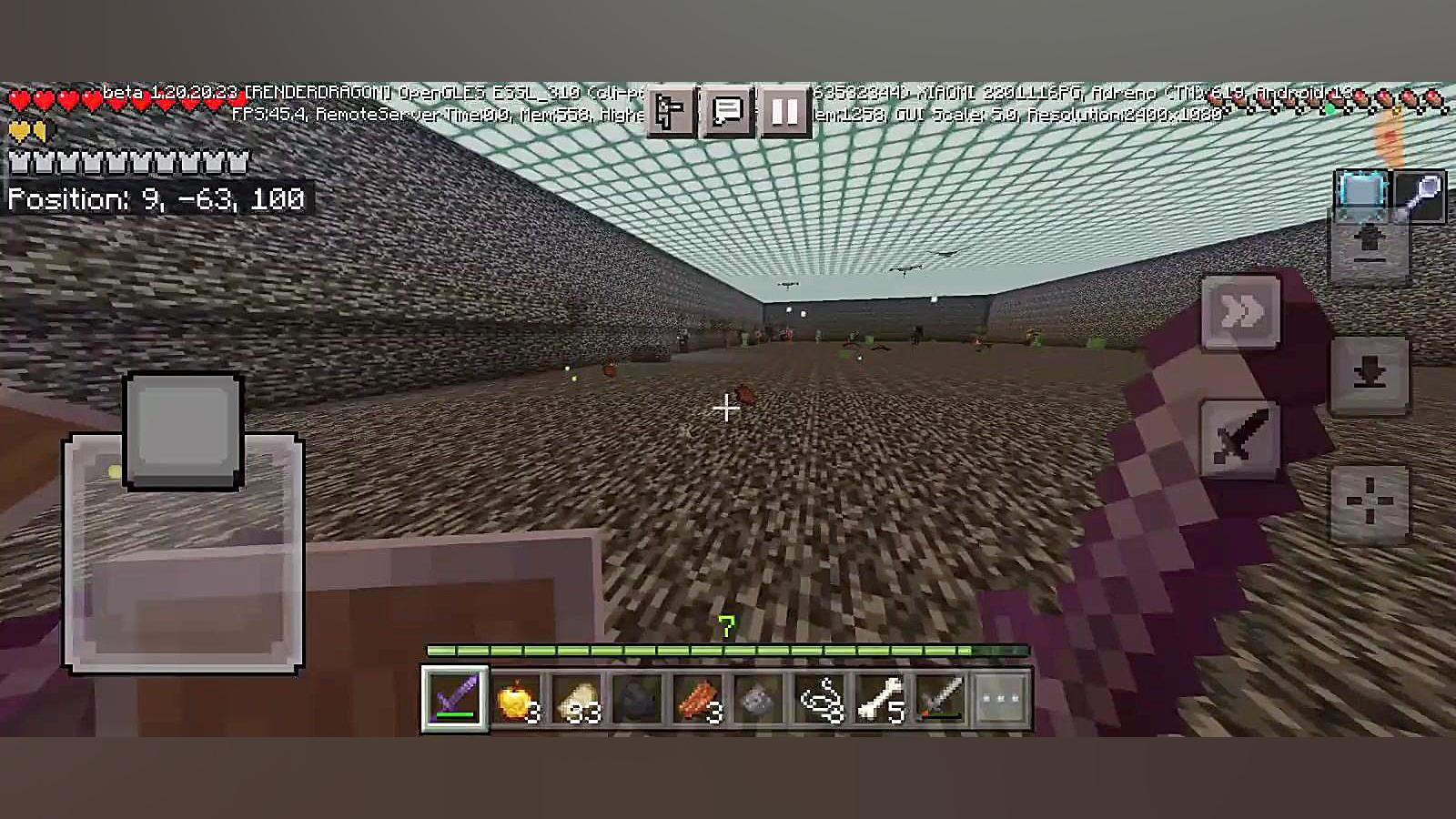 Minecraft آنلاین جنگ با ماب های ماینکرفت بدراک جراحی فک