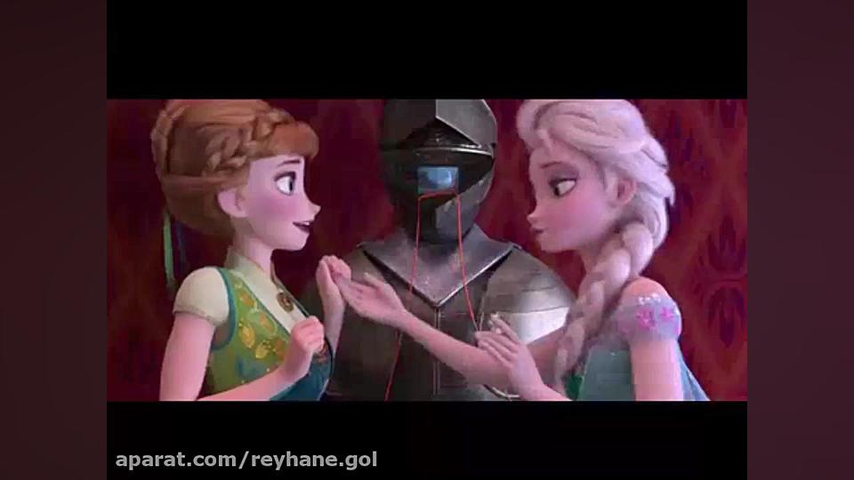 دوبله خانگی انیمیشن تب خفته frozen 2 جوانسازی پوست