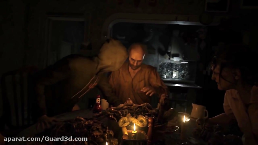 گیم پلی Resident Evil 7 روی PS4