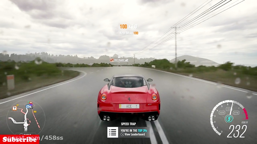 Forza Horizon 3: 2010 Ferrari 599 GTO - Gameplay 1080p