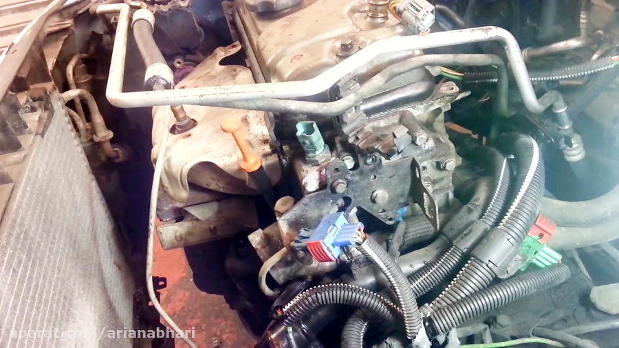 How to Change Replace Coolant Water Temperature Sensor Peugeot 206