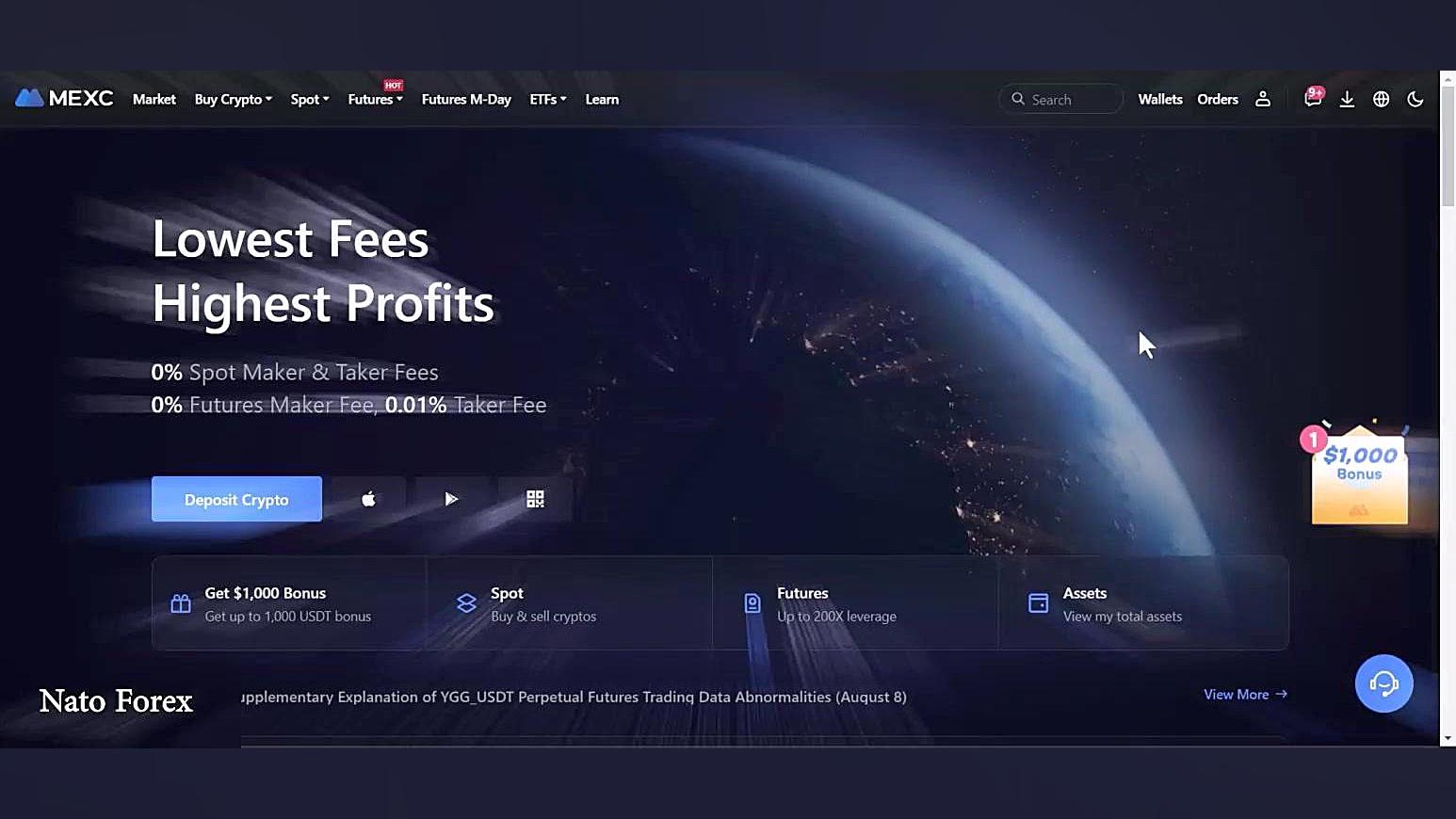 آموزش , برداشت , (Withdraw) , صرافی , Mexcقسمت , Mexc , مبحث: , Mexc

️ , موضوع: , قسمت: , NATO , FOREX , | , ناتو , فارکس

️️