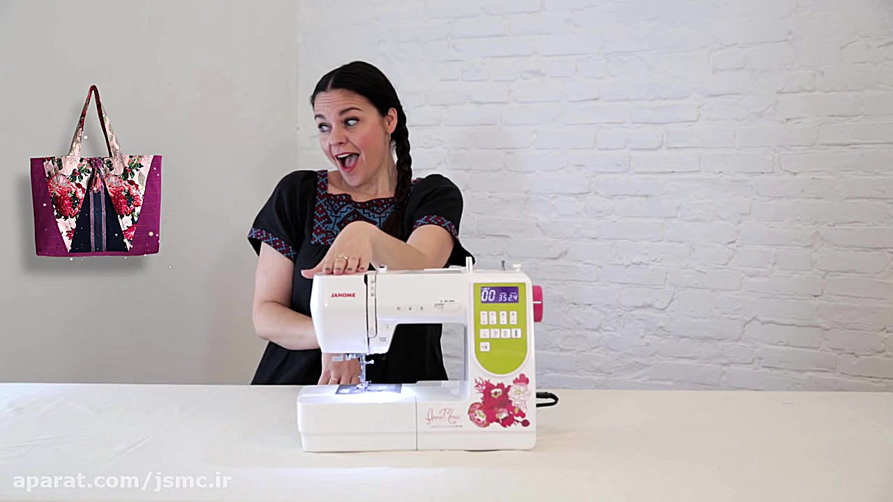 Janome Anna Maria Horner M100 Unboxing لکوپنی شدید