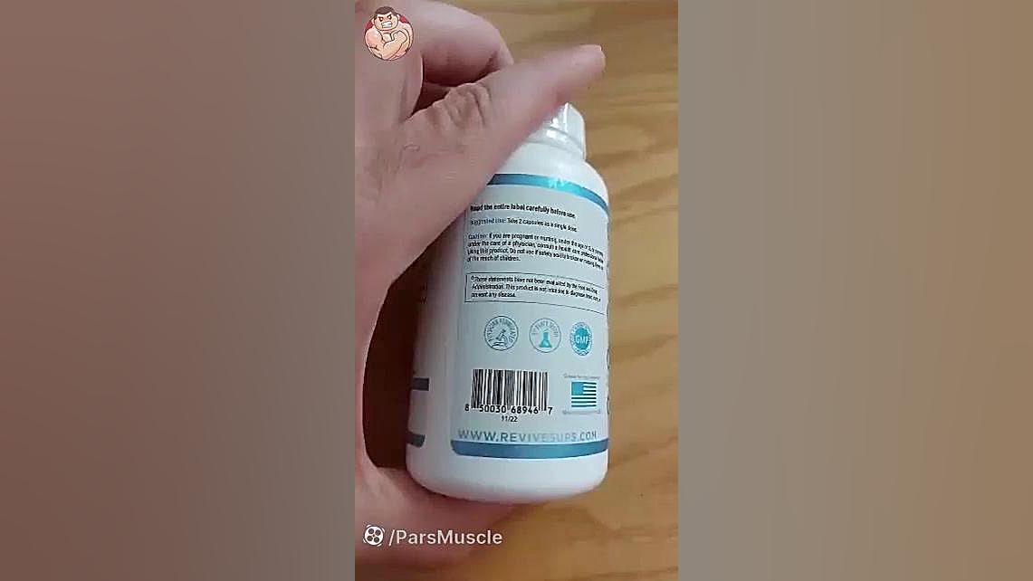 معرفی مکمل آنتی اکسیدان ان ای سی ریوایو Revive NAC زمان105ثانیه