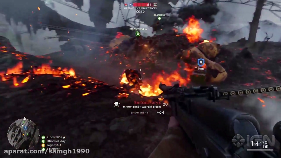 نقشه جدید و اسلحه جدید در پچ جدید Battlefield 1: