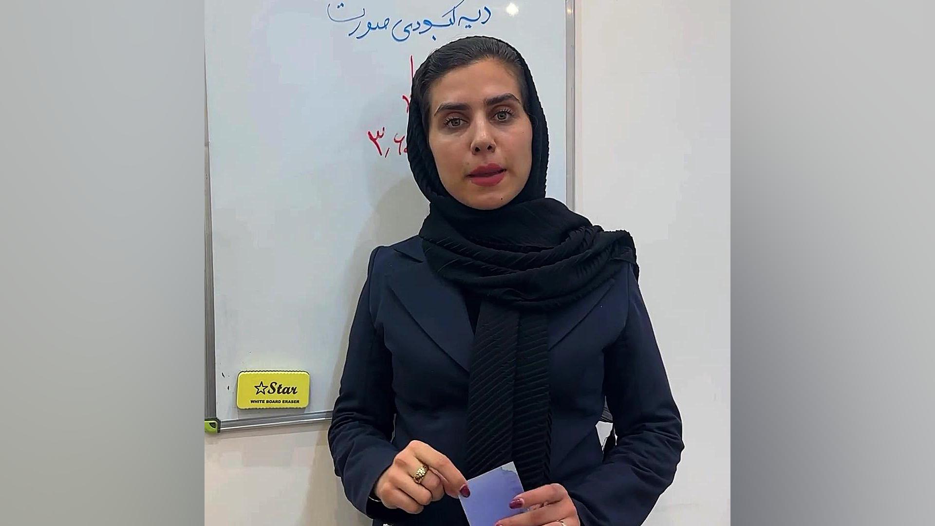 دیه کبودی صورت وکیل پایه یک دادگستری فاطمه قربانی