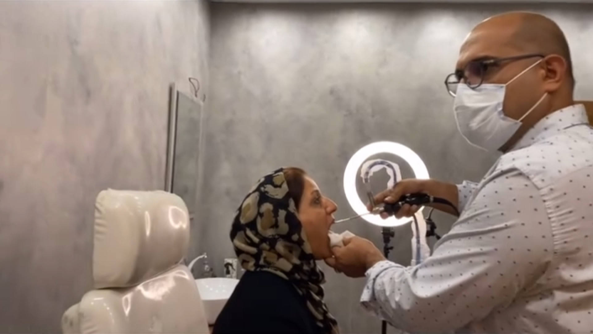 تشخیص بیماری های حنجره | دکتر سعید سهراب پور مزوتراپی