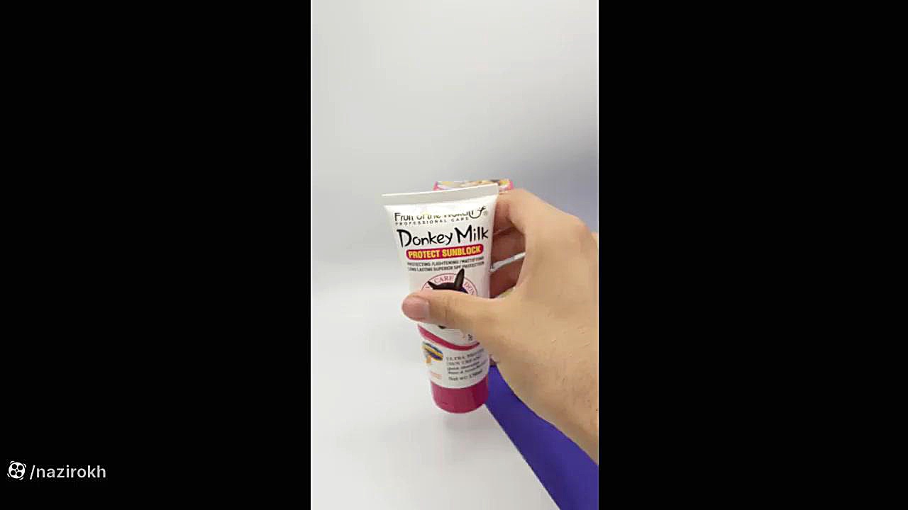 کرم ضد آفتاب شیرالاغ SPF90 وکالی حجم 130 میل لیزر فرکشنال