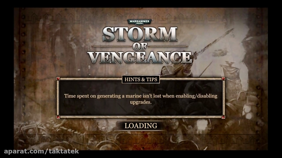 تریلر بازی Warhammer 40, 000: Storm of Vengeance