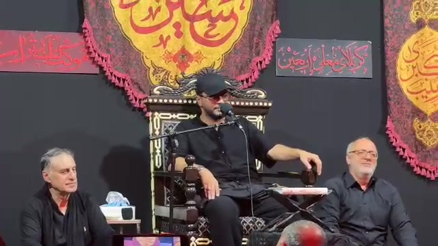 ابتهال خوانی حب الحسین از حامد شاکر نژاد در مشایه