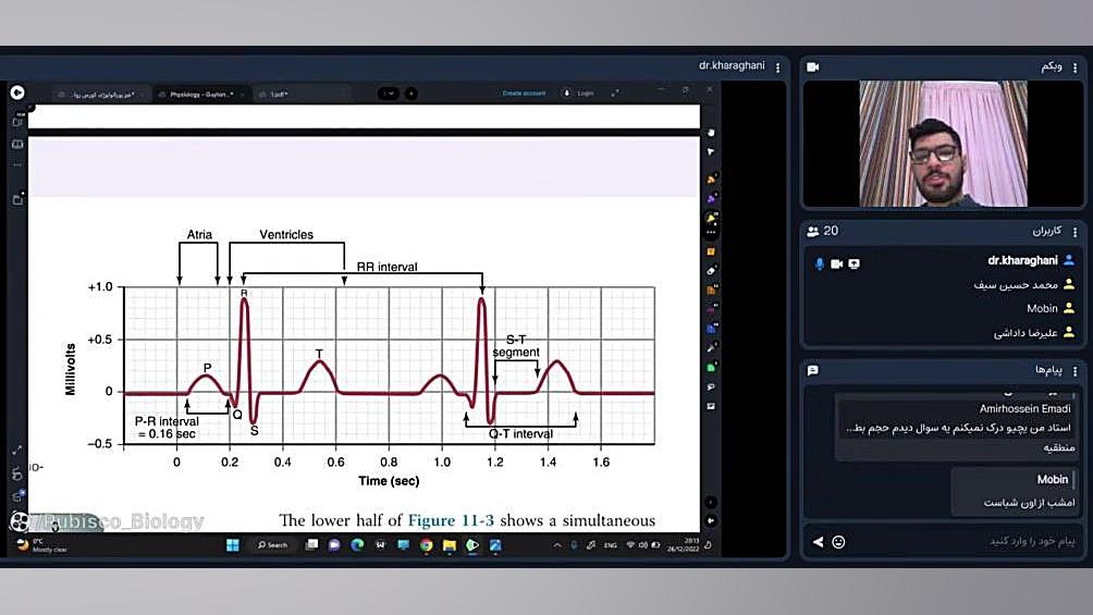 فیزیولوژی گایتون: فیزیولوژی قلب 5 (ECG) درمان ریزش مو