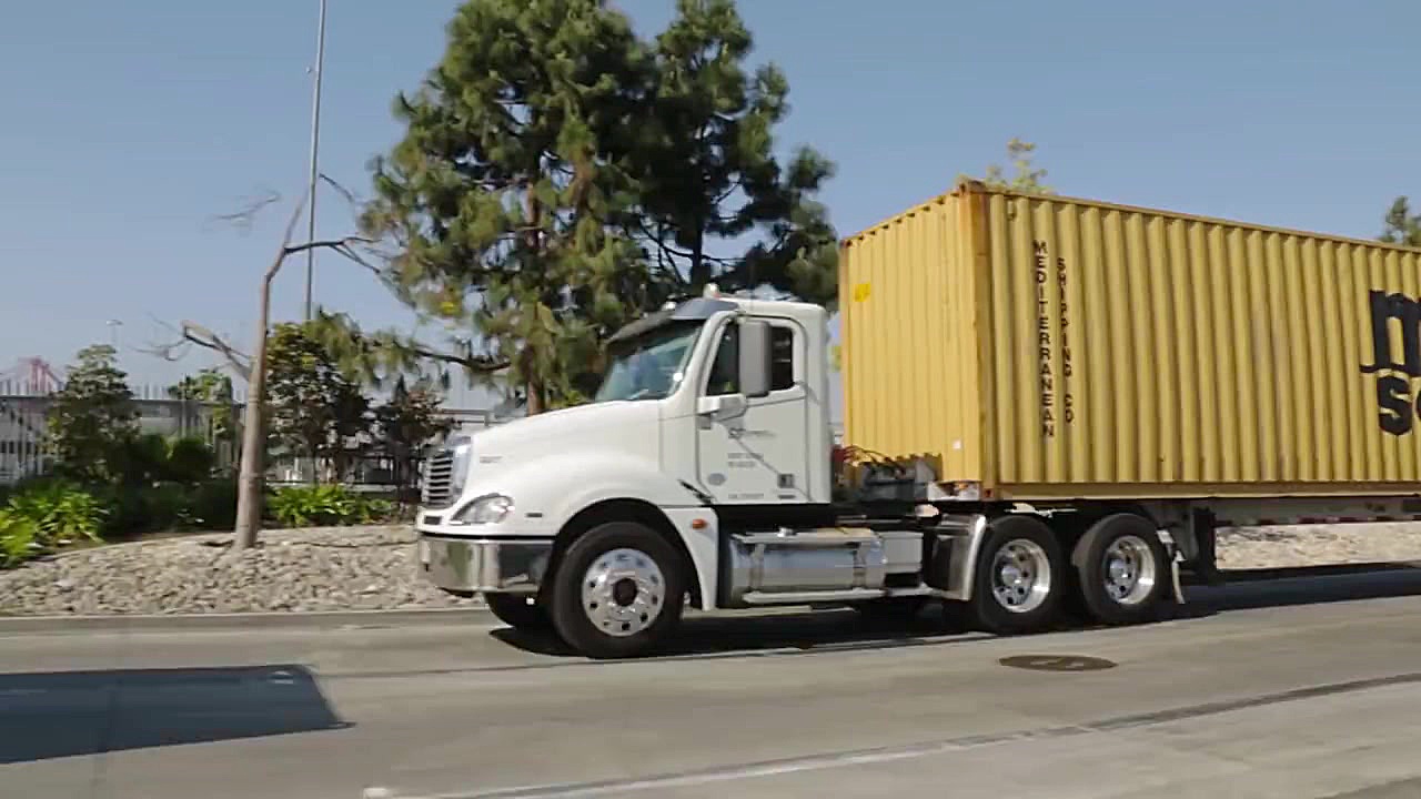 Gate , Gate: , What , Happens , When , Truck , Picks , Container? , Inside , typical , truck , turn , the , Port , Los , Angeles , Long , Beach , complex , takes , drop , off , pick , container , ports