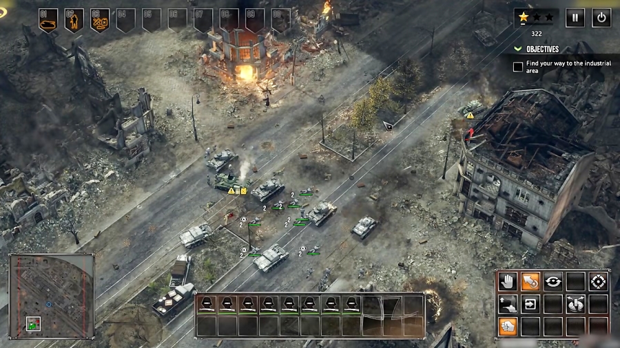 اولین ویدئو از گیم پلی بازی استراتژیک Sudden Strike 4