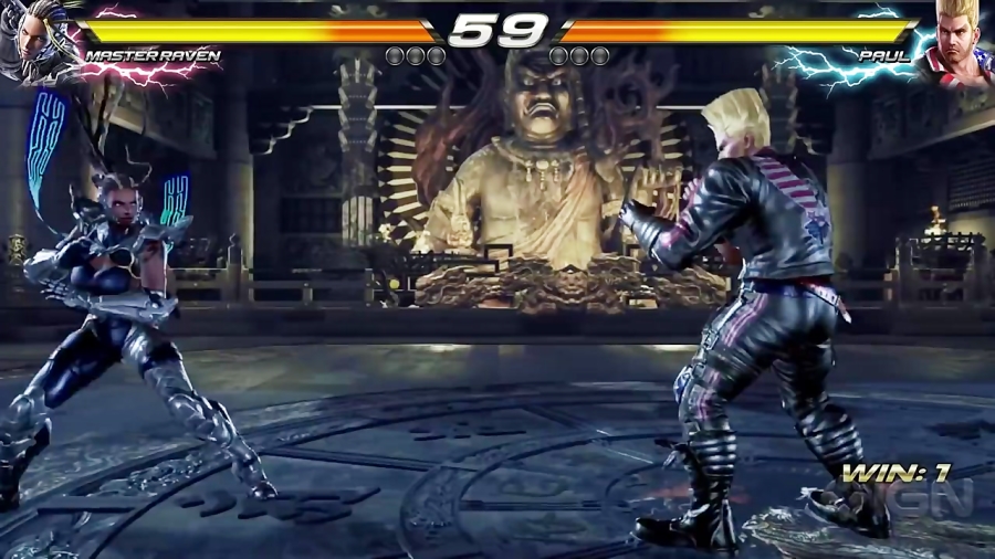 ویدئو از مبارزه Master Raven و Paul Phoenix در Tekken 7