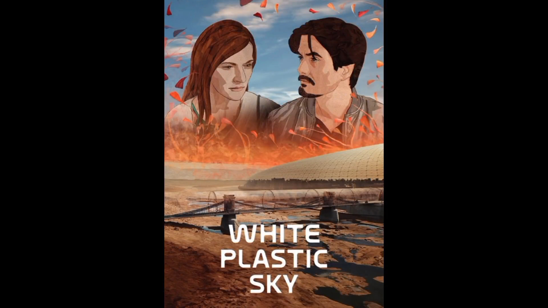 معرفی  انیمیشن آسمان پلاستیکی سفید White Plastic Sky 2023 زمان93ثانیه