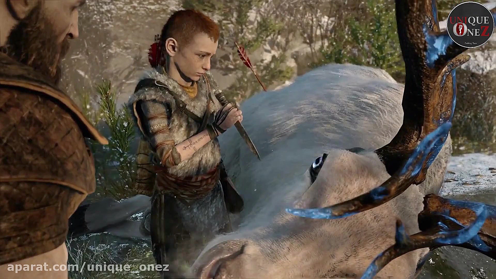 دوبله فارسی معرفی بازی GOD OF WAR 2017 زمان596ثانیه