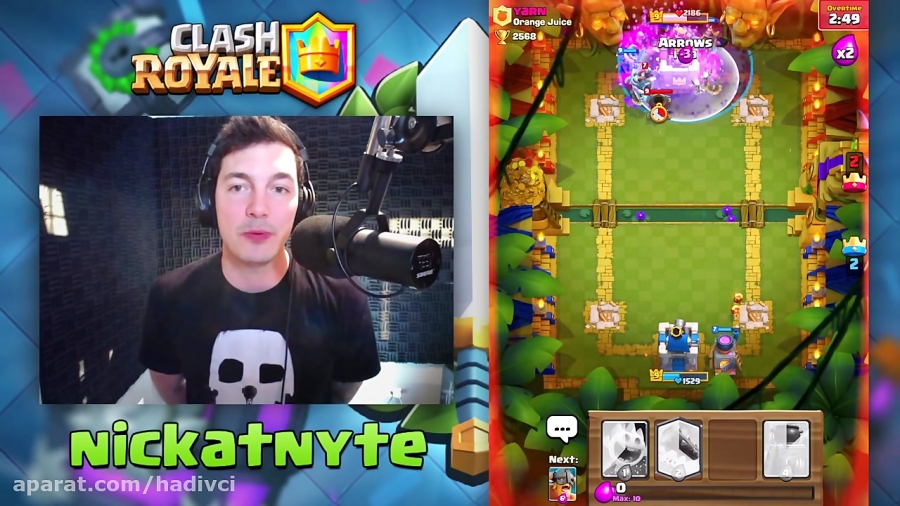 #039;NEW#039; JUNGLE ARENA 9 GAMEPLAY - Clash Royale