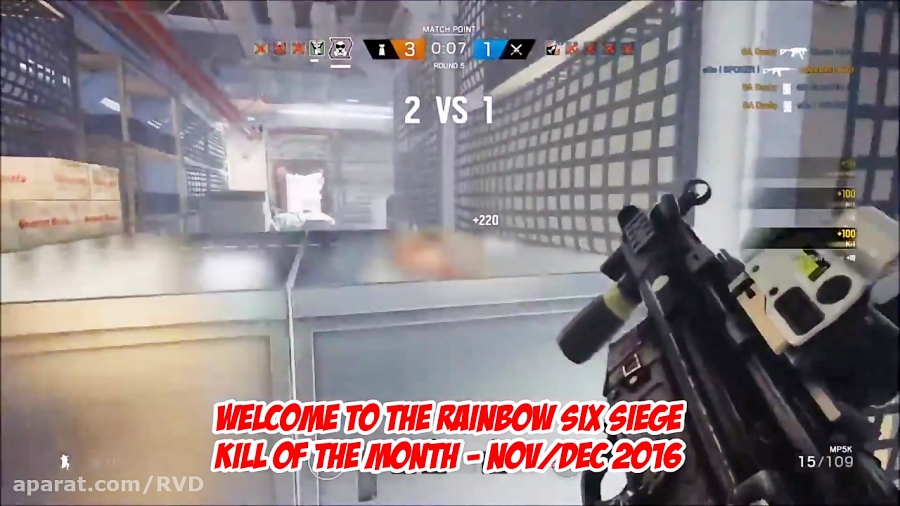 Rainbow six Siege kill ماه!!