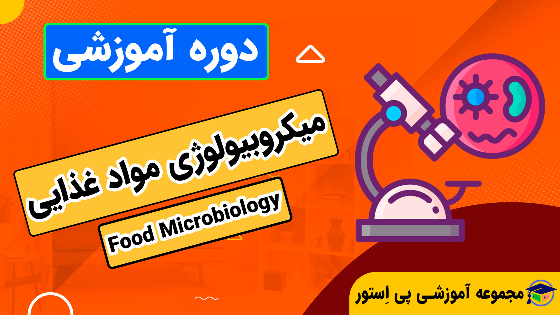 دوره آموزشی میکروبیولوژی مواد غذایی بازی موبایل
