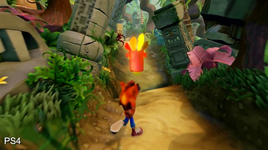 مقایسه گرافیک بازی Crash Bandicoot PS4 Remake vs PS1