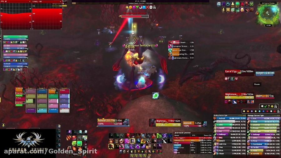 Golden Spirit vs Il#039;gynoth, Heart of Corruption Mythic