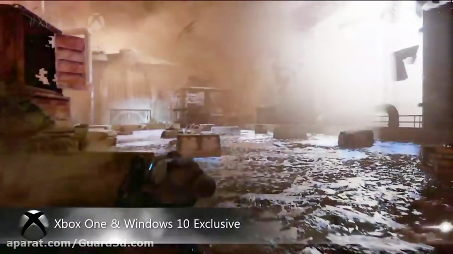 گیم پلی بازی Gears of War 4 در E3 2016