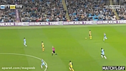 خلاصه بازی منچسترسیتی 2-1 آرسن...