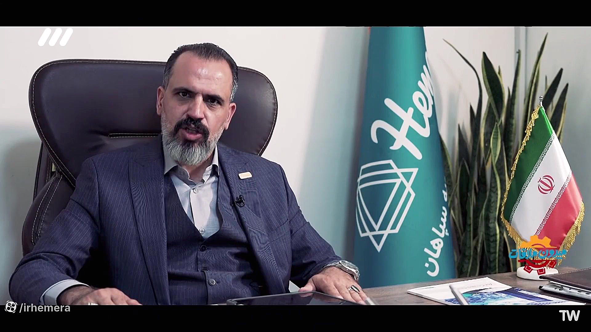 معرفی مهندس غیومیان در برنامه میدون ملاقات شبکه سه سیما زمان100ثانیه