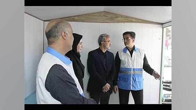 نظارت معاون بهداشت و مدیران حوزه معاونت بهداشت دانشگاه زیبایی پوست