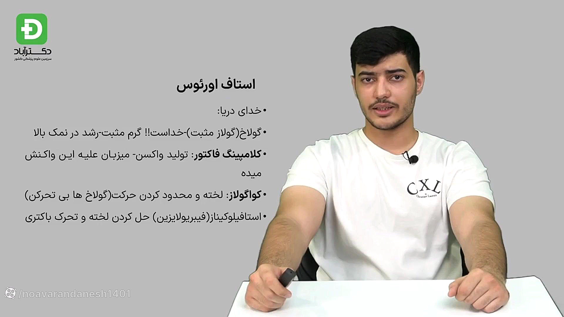 نمونه تدریس قدم آخر - باکتری شناسی آزمون علوم پایه پزشکی - دکتر کیارش کاظمی سندرم هرمون گیرنده مقاوم
