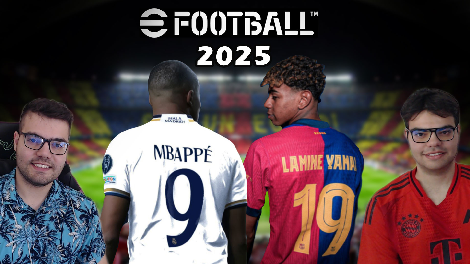 اولین گیم پلی eFootball 2025 رئال vs بارسا در ای فوتبال 2025 PES بلیچینگ