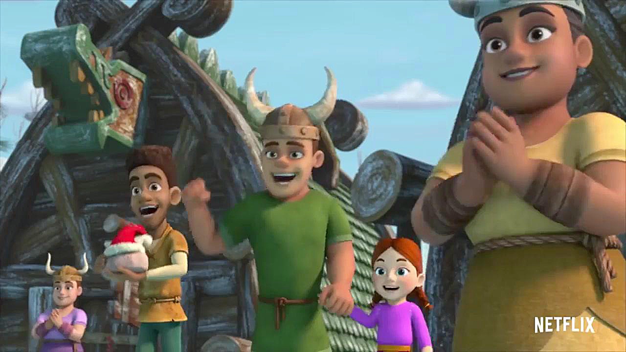 Dragons rescue riders  :huttsgalor holiday خلاصه ی زمان59ثانیه
