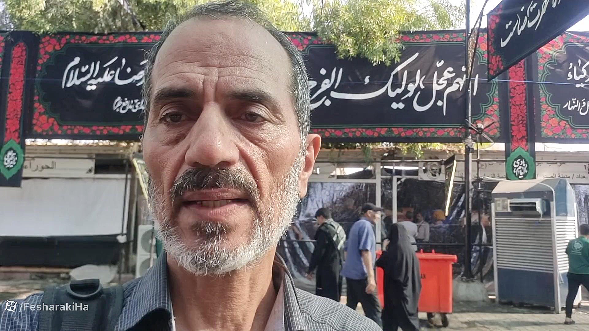 خانه ای برای ظهور ، موکبی در سامرا در ایام اربعین