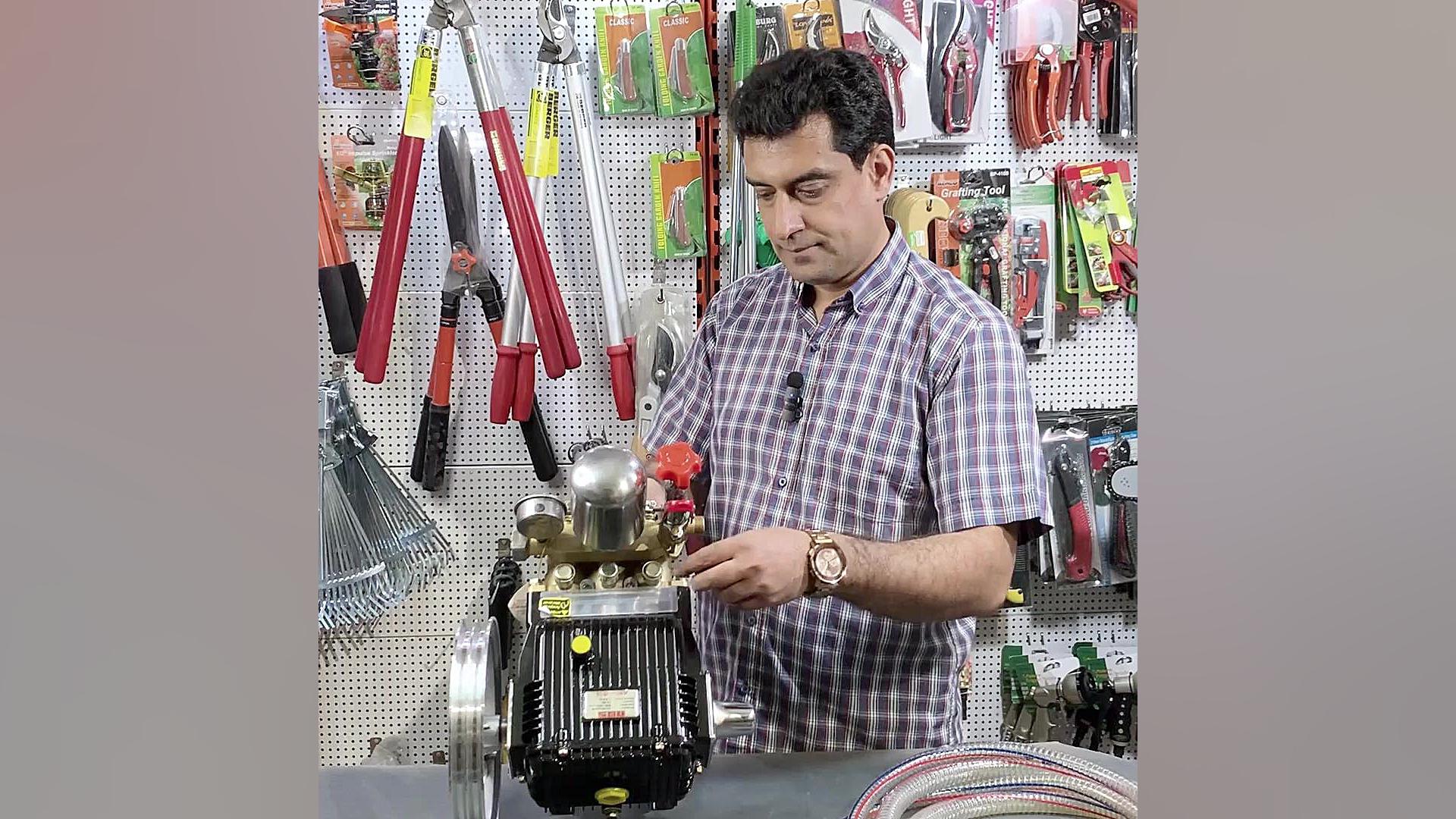 پمپ سمپاش 45 بار ARS مدل ARS-45C کریس ایوانز