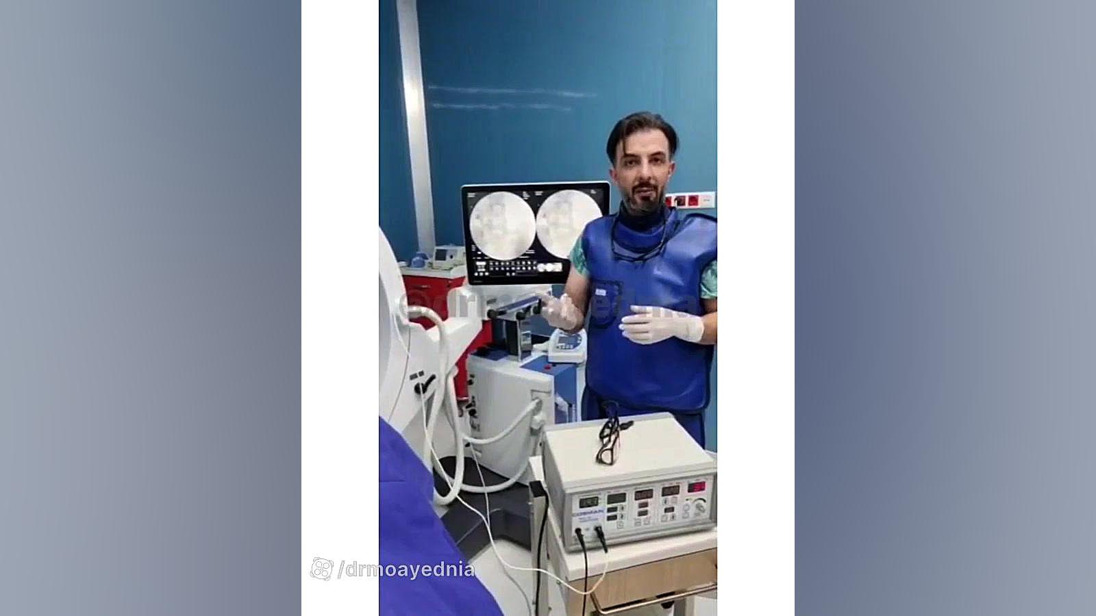 بلوک عصبی با دستگاه RF لیفت ابرو